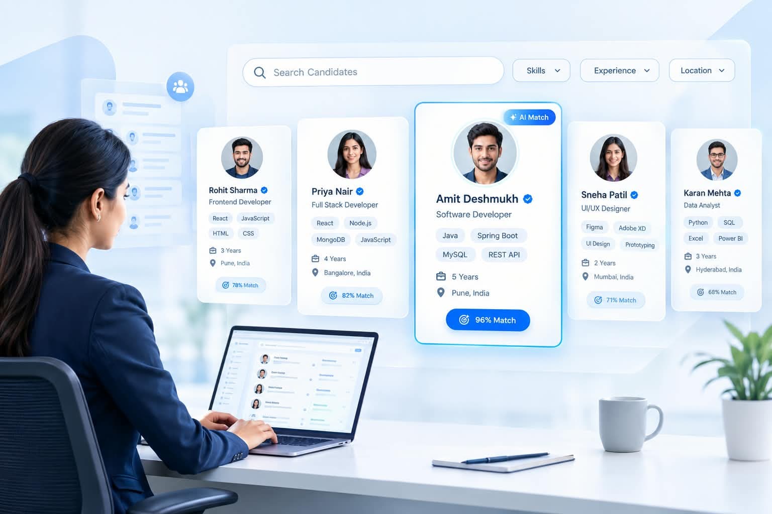 Talent Search & Candidate Database